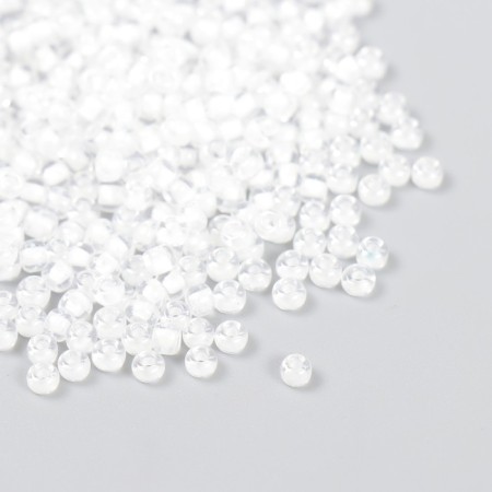 Beads "Zlatka" 08/0, 3 mm, 10 g 2201 Transparent