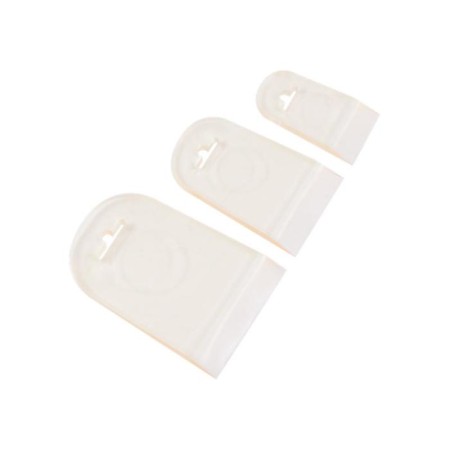 Set of spatula "Remocolor" 12-2-101, transparent PVC, 40.60.80 mm, 3 pieces