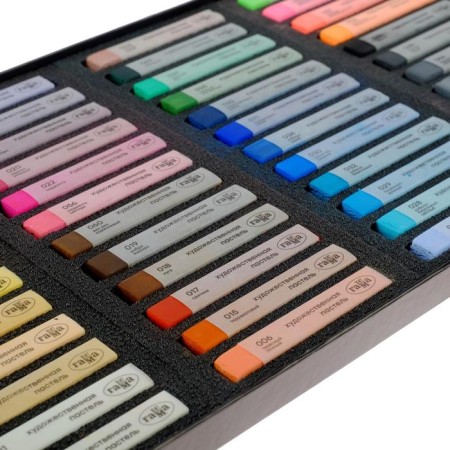 Pastel dry, set of 48 colors, "Gamma" "Old Master", basic colors /Korea /-2