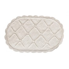 Bathroom mat Sofi de Marko Brianna, lace, size 60x100 cm, color cream
