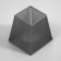 Luke for chandelier "Square" E27/E14 gray 13x13x13cm