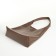 Women's bag on the magnet Textura, medium size, cosmetic bag, brown color