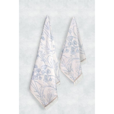 Arya Home Amelia towel, size 50x90 cm, blue color