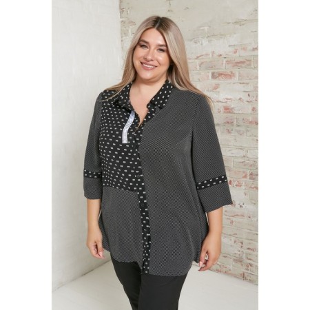 Female shirt, size 60, black color