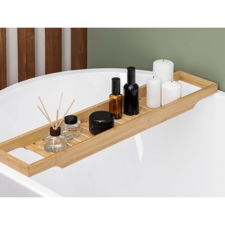 Sima-Land Home bathroom shelf, bamboo, 70 × 14 × 4.5 cm-1
