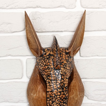 Mask tree "Zebra" 50x16x7 cm-2