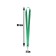 Badge tape width-20 mm, length-90 cm with metal carbine, green
