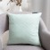 Decorative pillow, size 40x40cm, green color, mixture