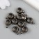 Suspension "Bale" 1.2x1.5 cm color black