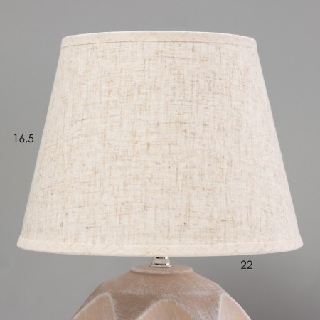 Highway Lamp "Aurika" E14 40w beige 22x22x34cm-2