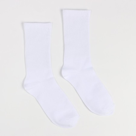 Women's socks, white color, size 35-37-1