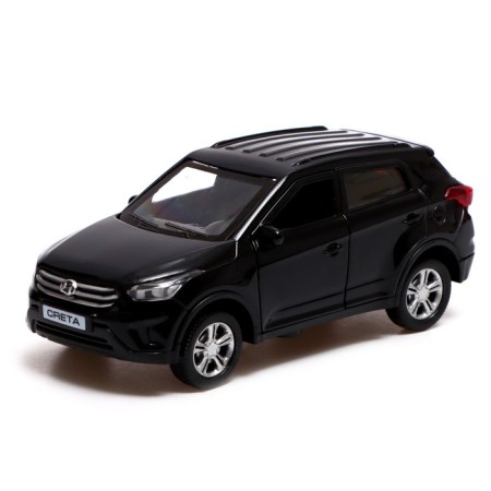 Metal machine Hyundai Creta/Skoda Yeti, 12 cm, doors, baggage, inertia, mix-5
