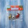 Jewelry decoration "Deer-Malyshi" (set 3 pcs) 4x3.5 cm, mix