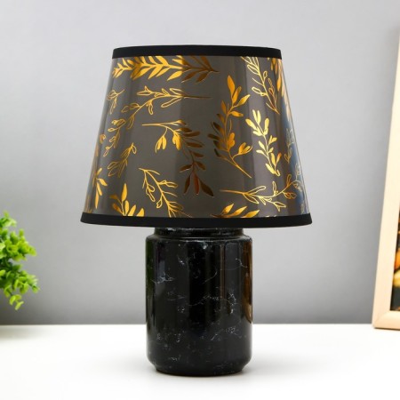 Rhine table lamp E14 15W black 20x20x27 cm Risalux