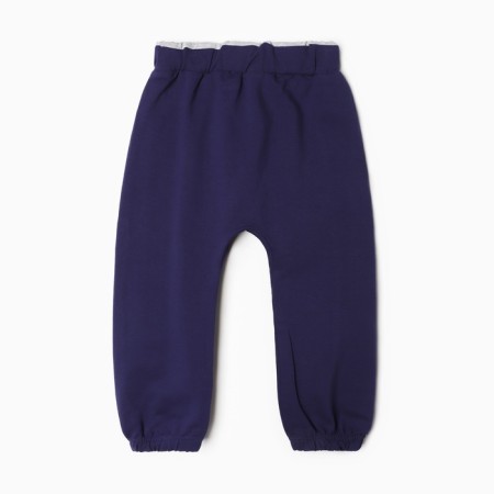 Kit for children (sweatshirt, trousers), dark blue color, height 86 cm-8