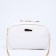 Bag Cross-Bodi with a zipper, white color