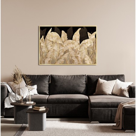 Reproduction of the painting "Yellow gold", 57x86 cm, frame 20-005