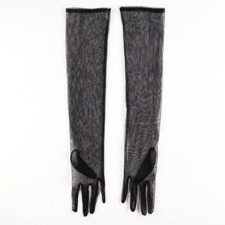 Carnival set "Elegant cat": rim, corset, chocker, gloves, stockings, rr 42-46, black color-7