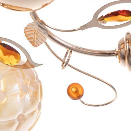 Agnes chandelier 5x40W E27 Gold Model: 2600546-6