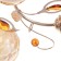 Agnes chandelier 5x40W E27 Gold Model: 2600546