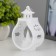 Nightmare "frozen candle" 3xlr1130 white 5x7.5x12 cm Risalux