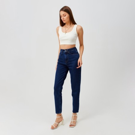 Women's jeans minku Blue color, size 42-6
