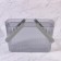 Organizer for storage, a basket with handles, 1 section, 27 × 17 × 16.5 cm, translucent color/mix