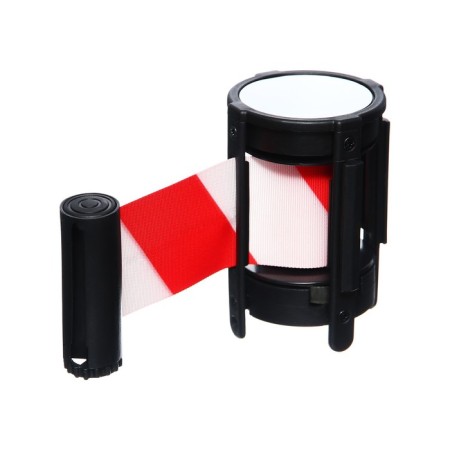 Cassette with an exhaust ribbon - 180 cm, height - 11 cm, width - 48 mm, red/white-1