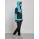 Ski costume female winter, size 44, blue color