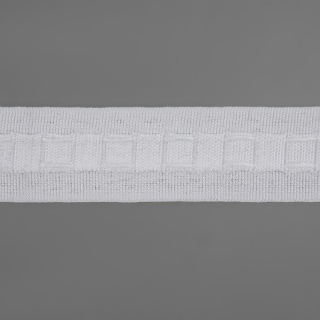 Curtain tape fixed assembly, matte, 3 cm, 50 ± 1 m, white color-3