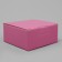 Gift folding box, packaging, “pink”, 15 x 15 x 7 cm