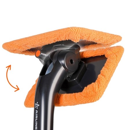 AIRLINE windshield brush, from microfiber, with a spray and a change of nozzle-6