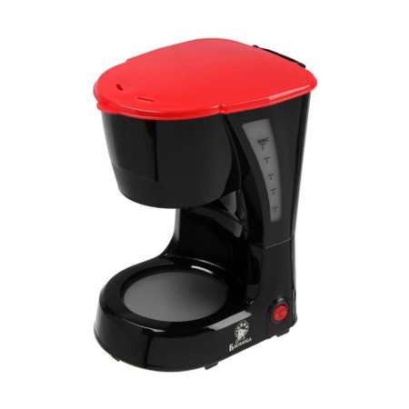 Vasilisa Coffee machine kV1-600, drip, 600 watts, 0.6 l, black and red-1
