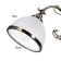 Lamp Ceiling Economy light 28066/3AB WT, 3x40W, E27, 28x48x50 cm, white color