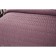 A set with a bedspread "Irma", size 230x250 cm, 50x70 cm - 2 pcs, color ash rose