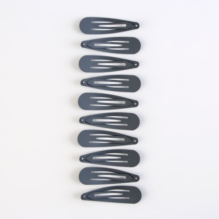 Hair clips for children "You are a miracle", 10 pcs., 5 x 1 cm-4