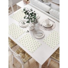 A set of napkins for setting the table 