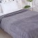 Placed Kolette, 180x200cm, Gray, Velsoft 270g/m, polyester