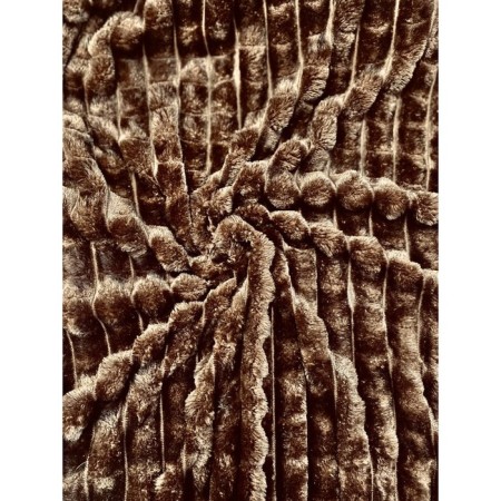 EURO DIVA AFRODITA, Velsoft, size 200x220 cm, dark brown color-1