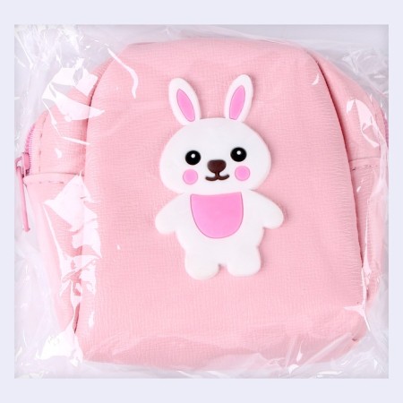 Bag for the doll "Rabbit", pink color-6
