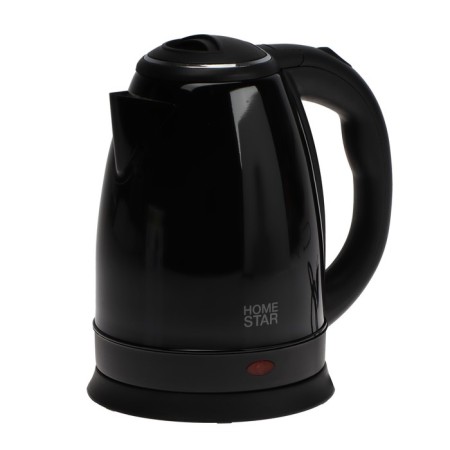 Electric kettle Homestar HS-1010, metal, 1.8 l, 1500 watts, black