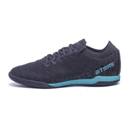 BUTS football ATEMI SBA-003 Indoor Junior, gray/turquoise, size 39-8