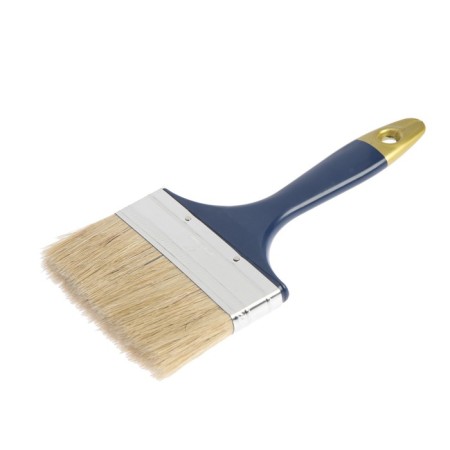 Brush flat tundra, natural bristles, plastic handle, 4 ", 100 mm