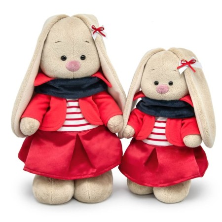 Soft toy "Bunny Mi" in a vest, 25 cm-6