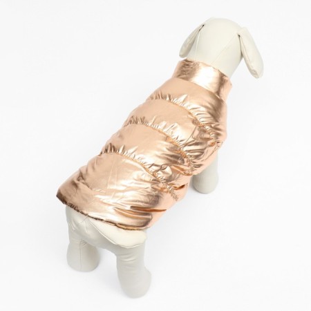 Dog jacket "Shine", S (DS 25, OG 37, Osh 24 cm, up to 5 kg), bronze-2