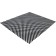 Anti -slip mat 20x20 cm, black