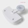 Holder for bathrooms on Velcro of the Dolyan, 16.5 × 6.5 × 17cm, white color