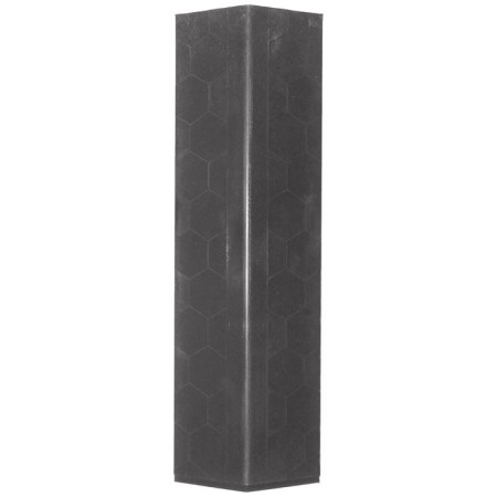 PPK parapet for a fence span of 0.5 brick, 50 × 13 × 1.5 cm, black, “flexible tile”-3
