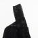 Bag-clate on the magnet, black color