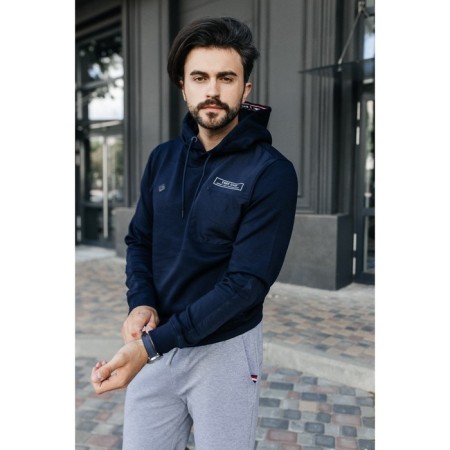 Jumper male ise, size 48, dark blue color-1